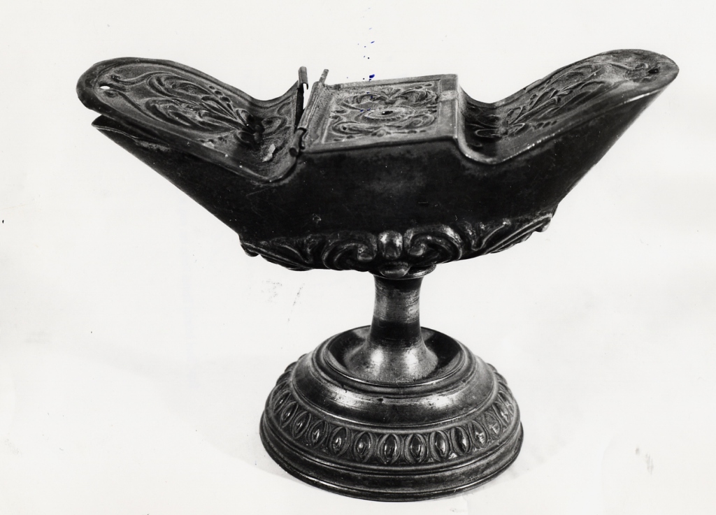 navicella portaincenso - bottega Italia centrale (sec. XVII)