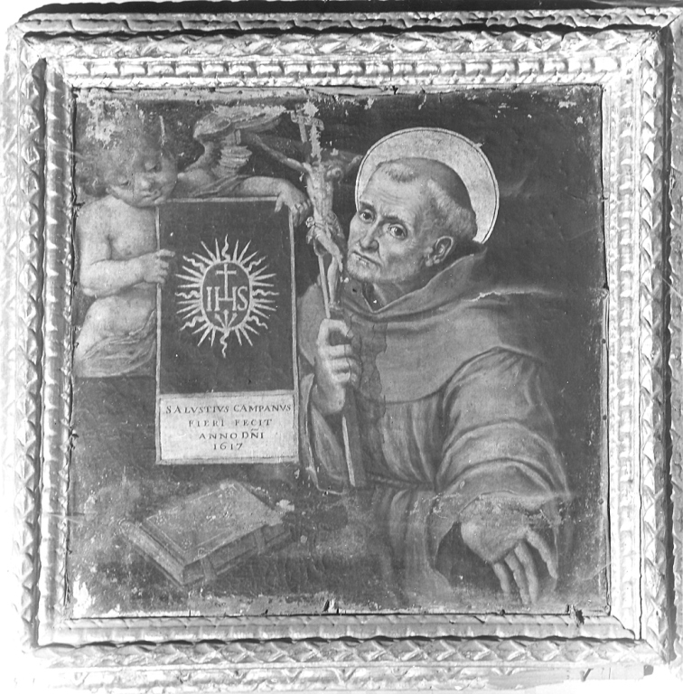 San Bernardino da Siena (dipinto) - ambito marchigiano (sec. XVII)