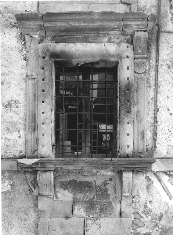 finestra, serie - bottega laziale (fine sec. XVI)
