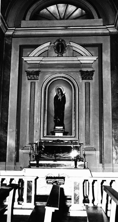 mostra d'altare - ambito laziale (sec. XVIII)