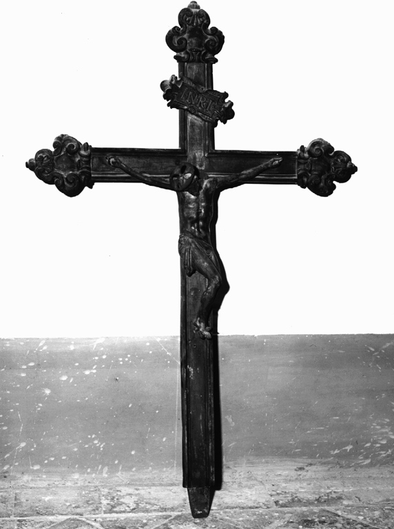 croce d'altare - ambito laziale (sec. XVIII)