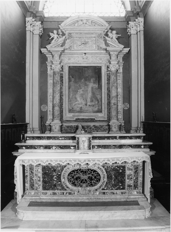 altare maggiore - ambito laziale (sec. XVIII)