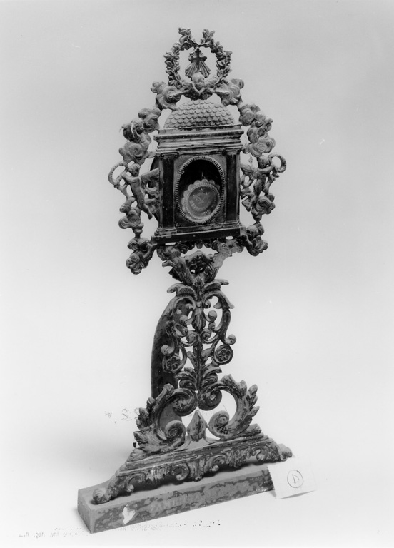 reliquiario - bottega laziale (sec. XIX)