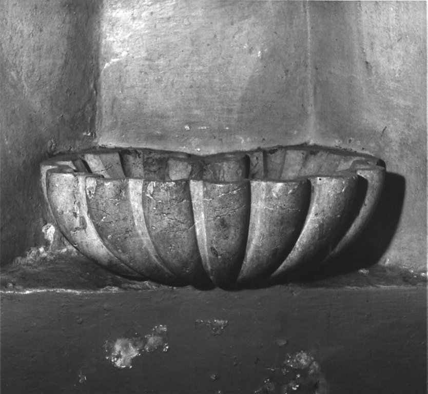 lavabo da sacrestia - bottega laziale (sec. XVIII)