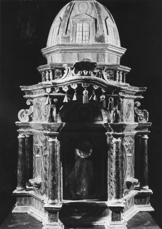 tabernacolo - a tempietto - bottega laziale (sec. XVIII)
