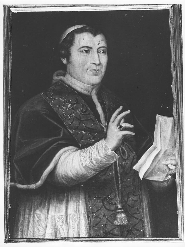 ritratto di papa Pio IX (dipinto) - ambito romano (sec. XIX)