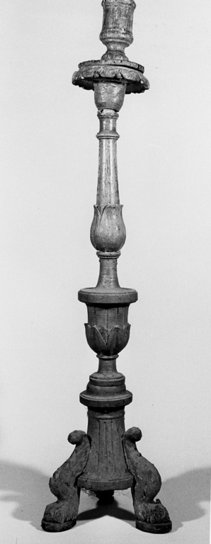 candeliere, serie - ambito laziale (secc. XVIII/ XIX)