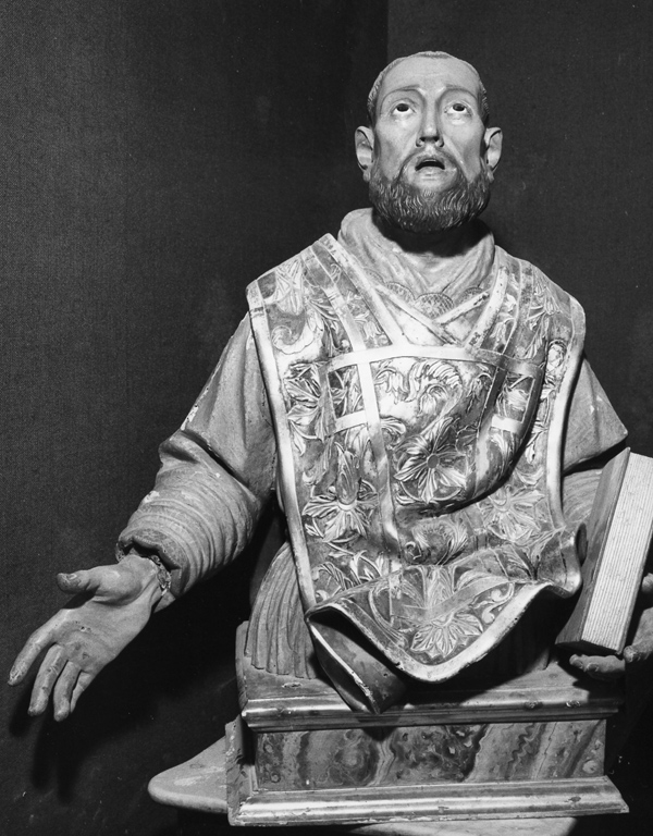 San Filippo Neri (busto) - ambito laziale (seconda metà sec. XVIII)