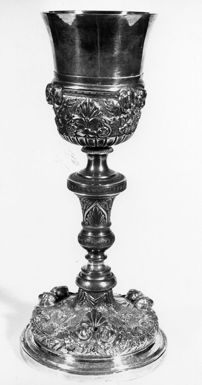 calice - ambito laziale (seconda metà sec. XIX)