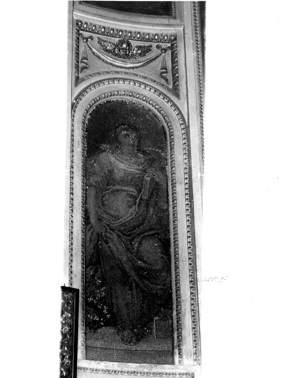 San Giovanni Evangelista (decorazione musiva) di Rossetti Paolo (attribuito) (sec. XVI)