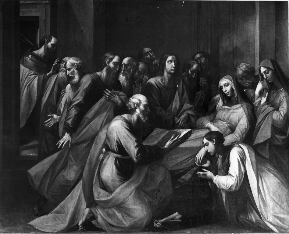 transito della Madonna (dipinto) di Cesari Giuseppe detto Cavalier d'Arpino (attribuito) (sec. XVII)