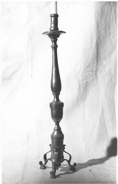 candeliere, serie - manifattura laziale (sec. XIX)