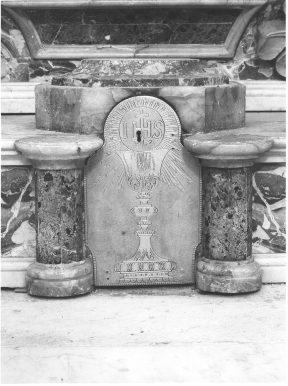 tabernacolo - ambito laziale (seconda metà sec. XVIII)