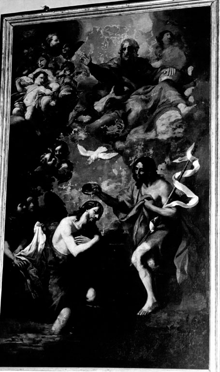 battesimo di Cristo (dipinto) di Marini Pasquale Andrea (sec. XVII)