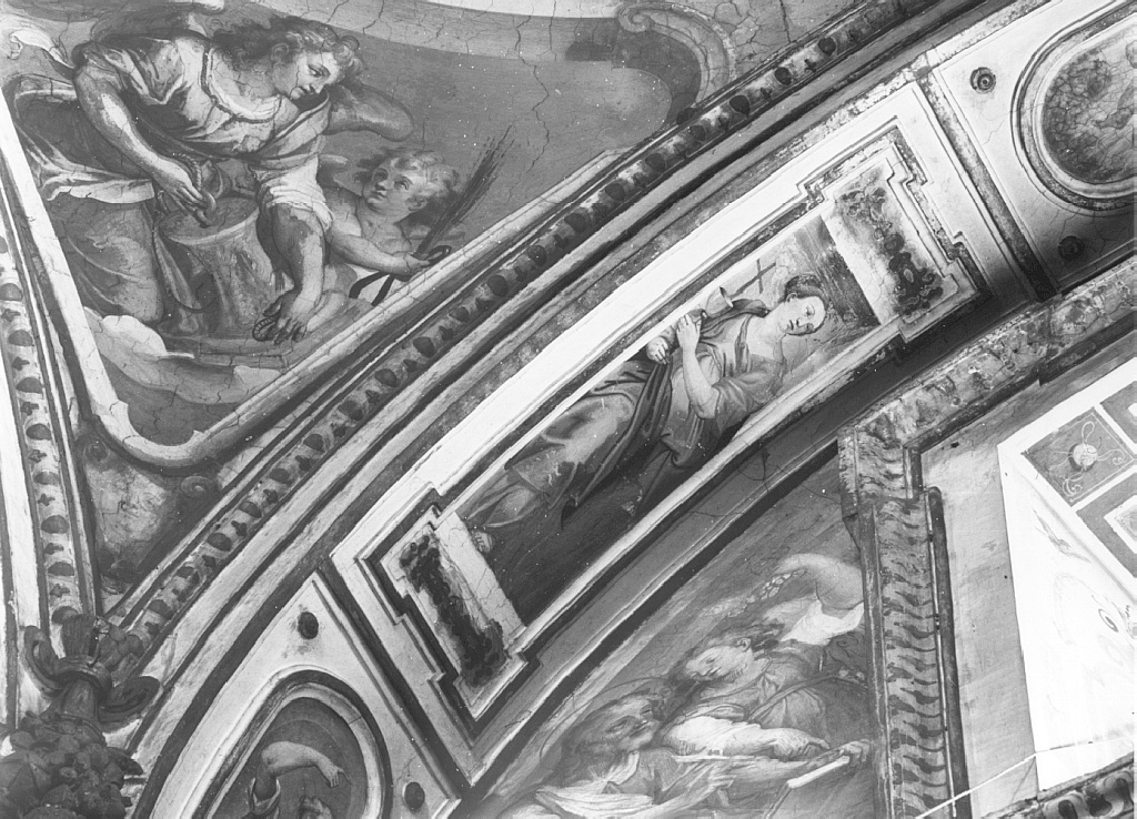 Virtù (dipinto, ciclo) di Ricci Giovanni Battista (sec. XVII)