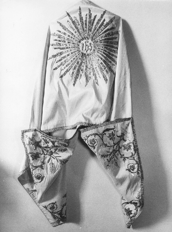 velo omerale - ambito romano (seconda metà sec. XIX)