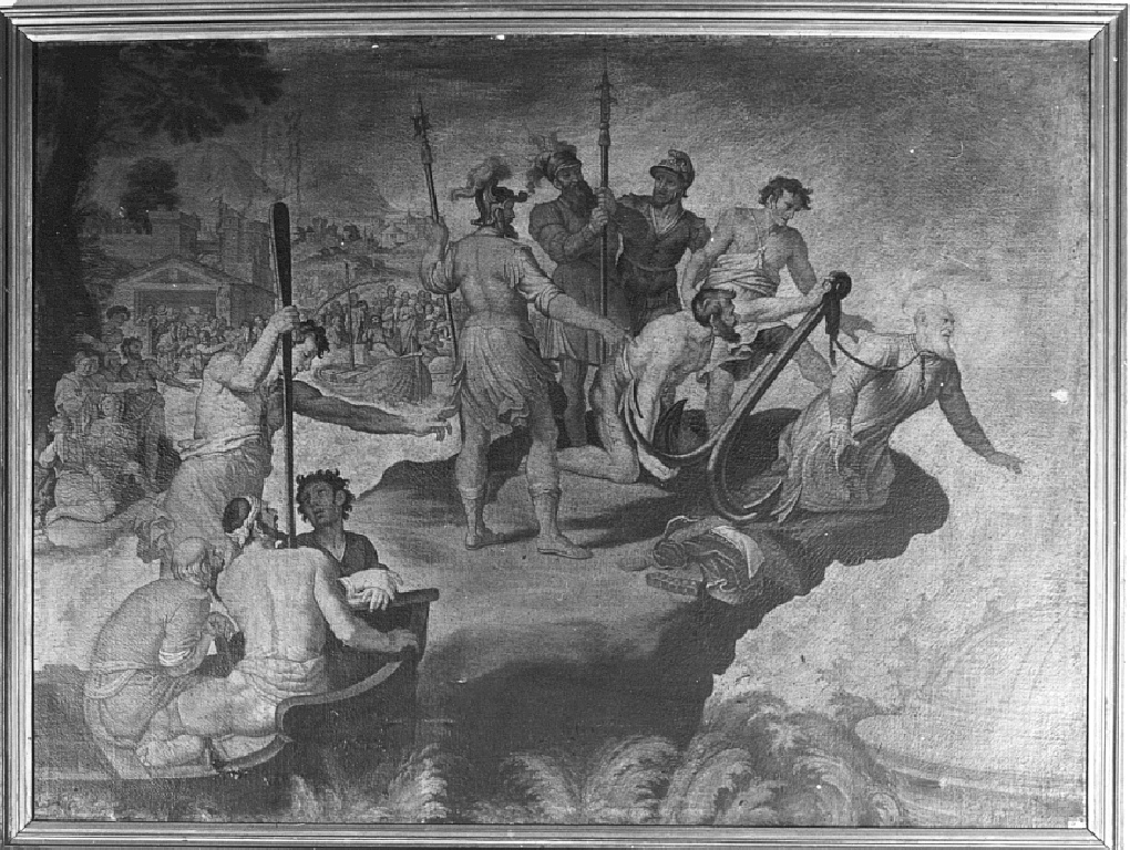 martirio di san Clemente papa (dipinto) di Ciampelli Agostino (sec. XVII)
