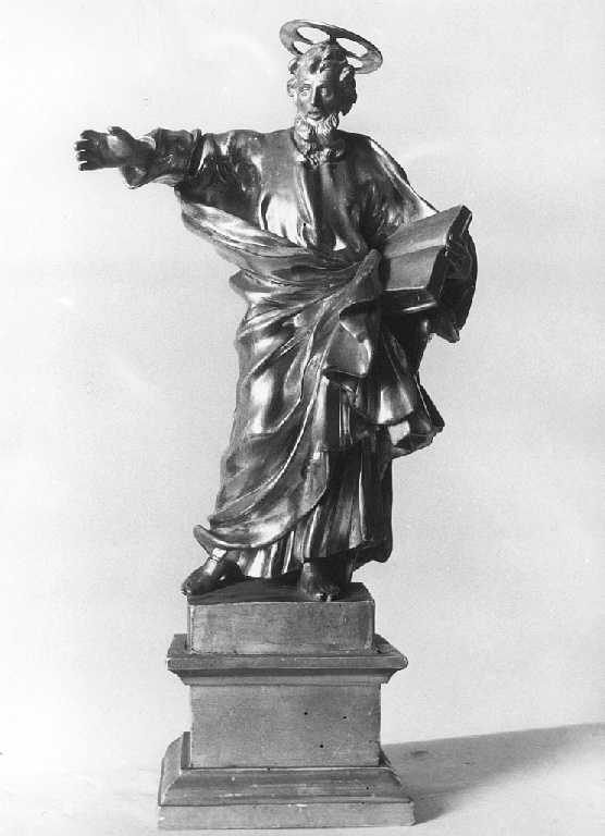 quattro evangelisti (scultura) - ambito romano (prima metà sec. XVIII)