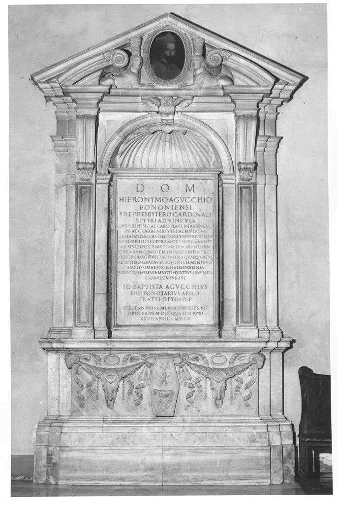 monumento funebre - ambito romano (sec. XVII)