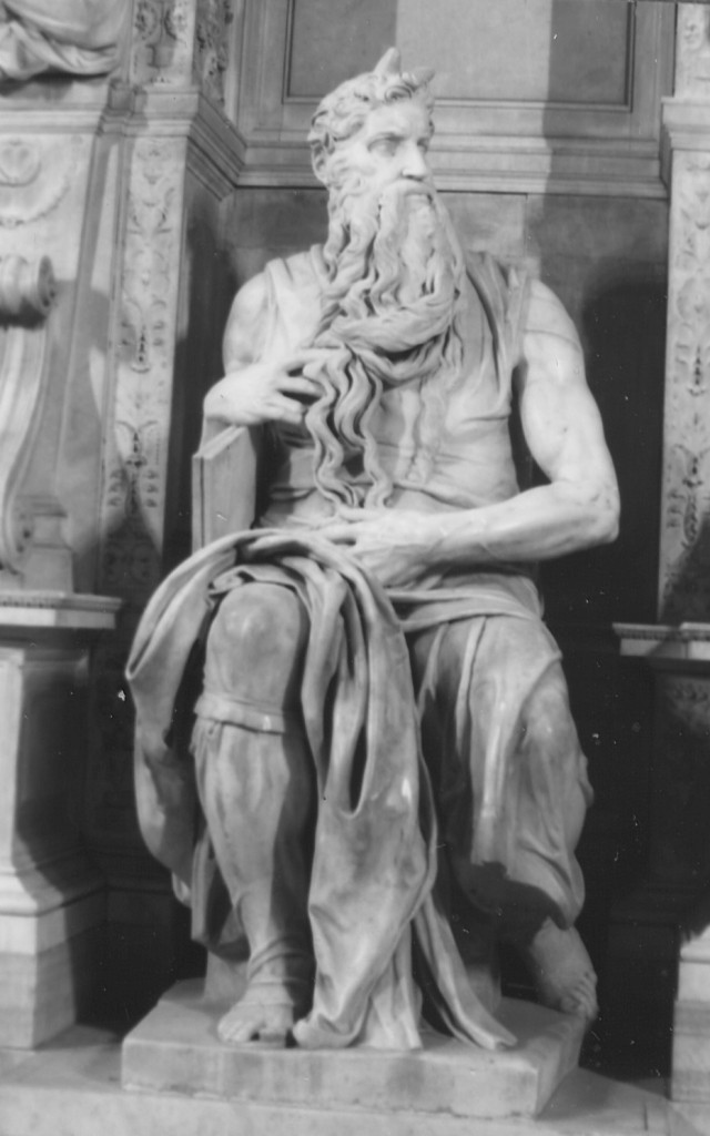 Mosè (scultura) di Buonarroti Michelangelo (sec. XVI)
