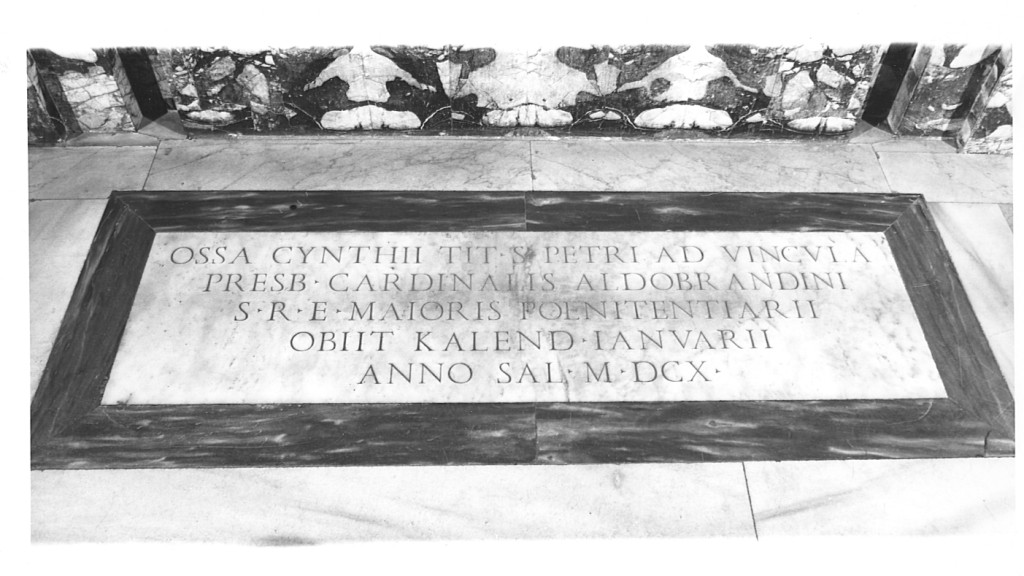 lapide tombale - ambito romano (sec. XVII)