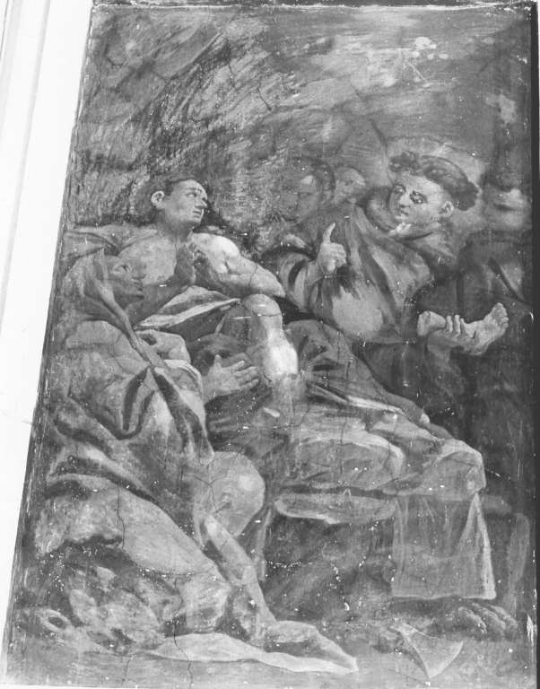 miracoli di Sant'Antonio da Padova (decorazione pittorica, ciclo) - ambito laziale (seconda metà sec. XVIII)