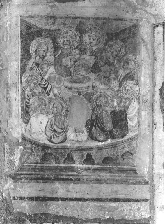 Pentecoste (dipinto) - ambito laziale (primo quarto sec. XV)