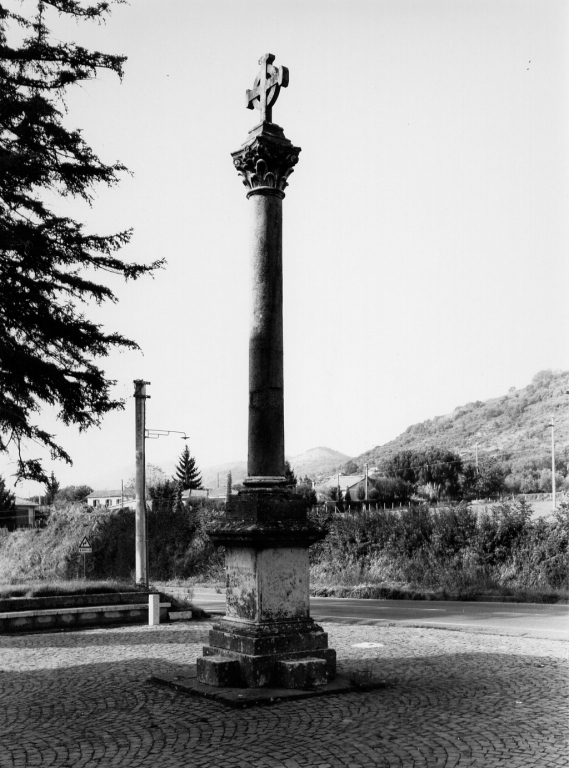 colonna votiva - ambito laziale (sec. XX)