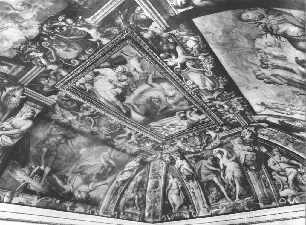 putti che giocano (dipinto, ciclo) di Zucchi Jacopo (sec. XVI)