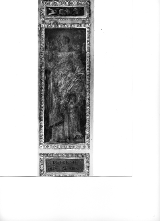 San Lorenzo (dipinto, opera isolata) di Agresti Livio detto Ricciutino (attribuito) (sec. XVI)