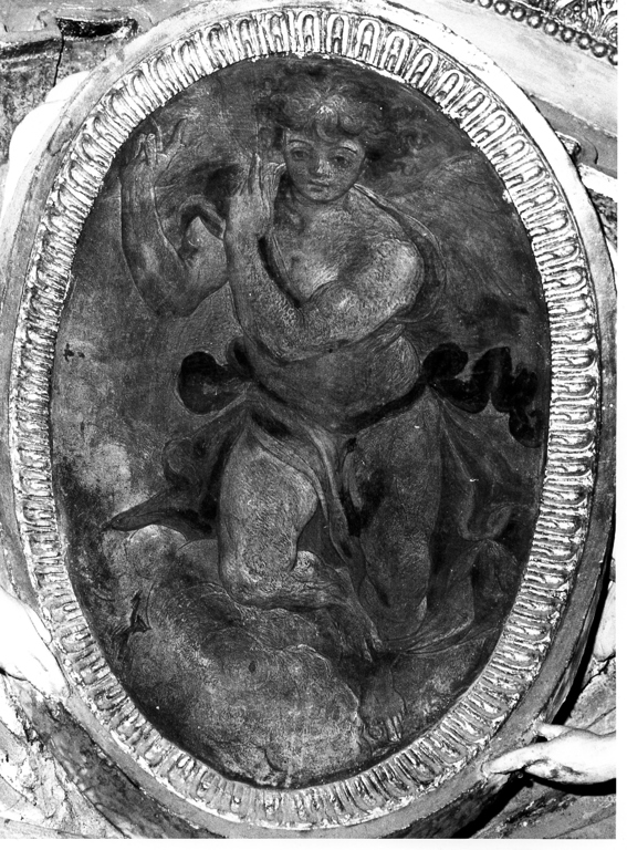 angelo annunciante (dipinto, pendant) di Agresti Livio detto Ricciutino (attribuito) (sec. XVI)