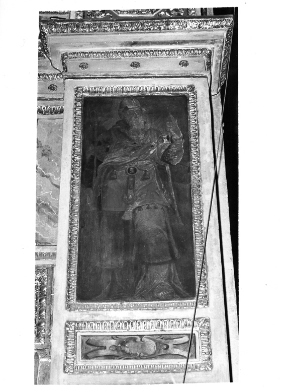 Melchisedech (dipinto, elemento d'insieme) di Agresti Livio detto Ricciutino (attribuito) (sec. XVI)
