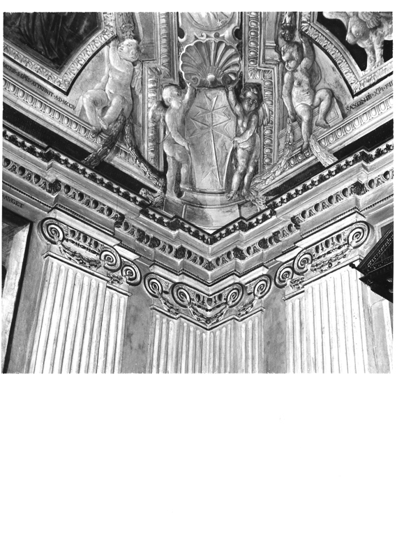 decorazione plastica, insieme di Bisano Battista (attribuito), Finiza Giovanni Maria (attribuito) (sec. XVII)