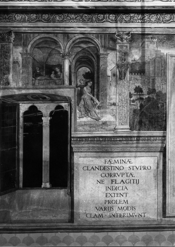 Infanticidi (dipinto, complesso decorativo) - ambito romano (seconda metà sec. XV)