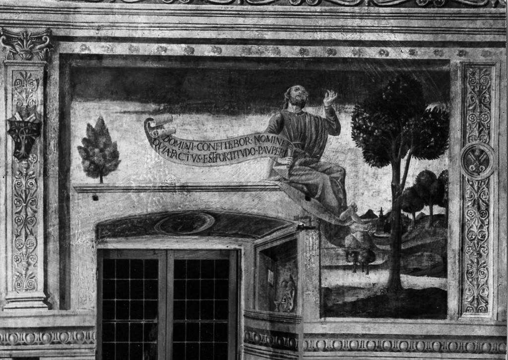 profeta (dipinto, complesso decorativo) - ambito romano (seconda metà sec. XV)