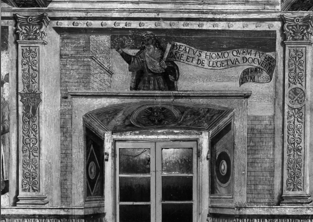 profeta (dipinto, complesso decorativo) - ambito romano (seconda metà sec. XV)