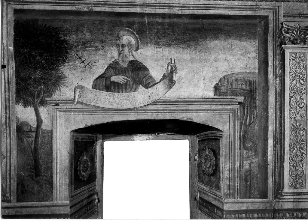 profeta (dipinto, complesso decorativo) - ambito romano (seconda metà sec. XV)