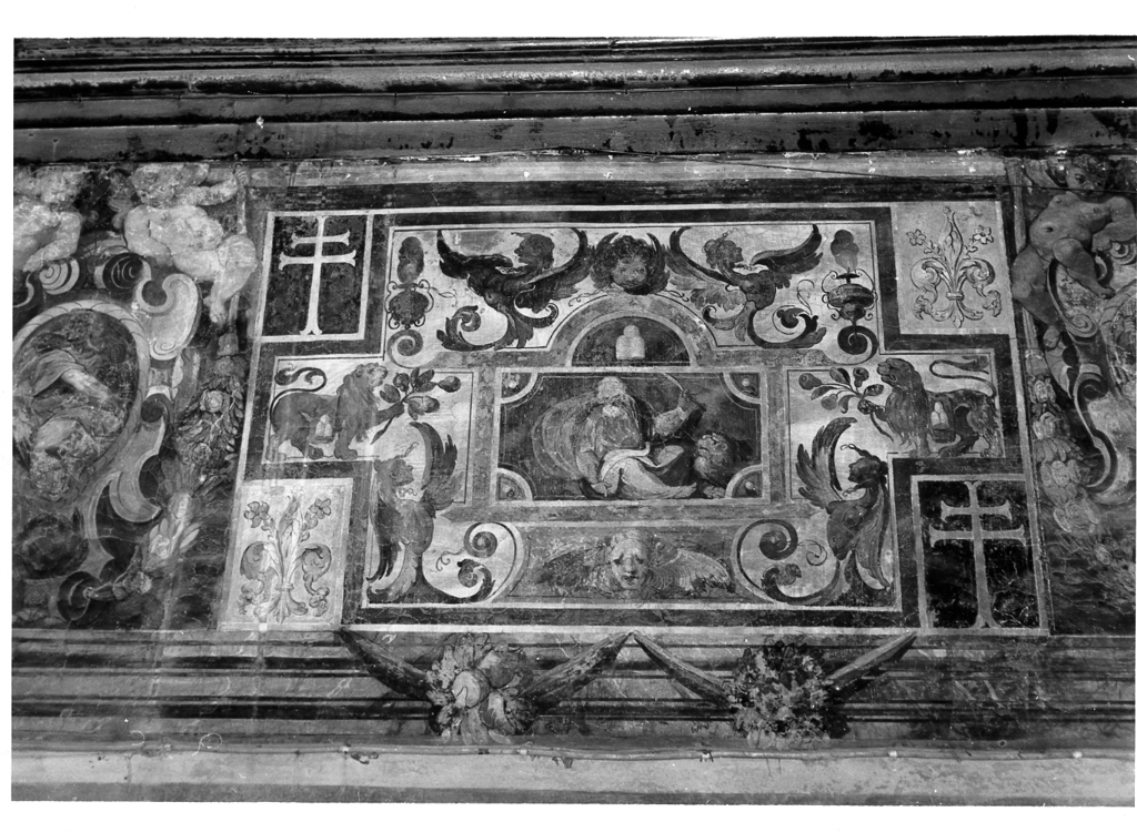 grottesche (dipinto, ciclo) di Perillo Ercole (attribuito) (seconda metà sec. XVI)