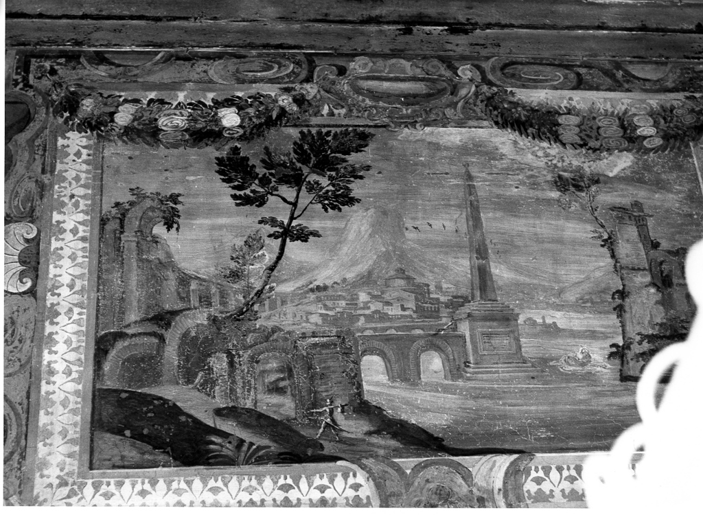 paesaggio (dipinto, ciclo) di Conti Cesare (attribuito), Conti Vincenzo (attribuito) (sec. XVI)