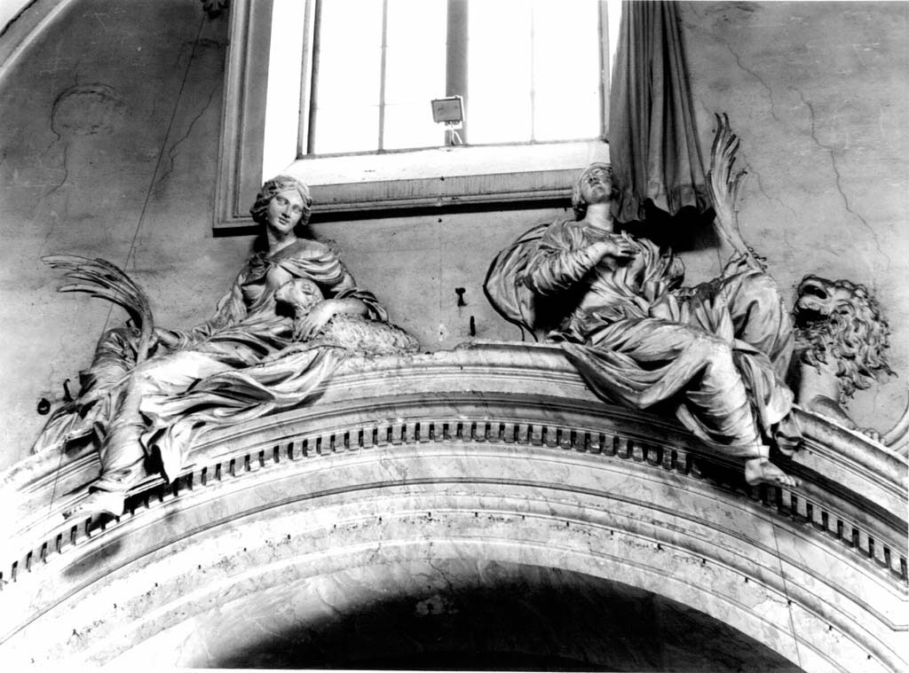 Sant'Agnese (scultura) di De Rossi Giovanni Francesco (sec. XVII)