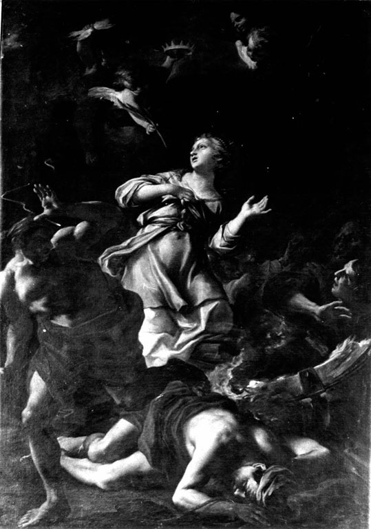 Santa Caterina d'Alessandria e il miracolo della ruota (dipinto) di Seyter Daniel (sec. XVII)