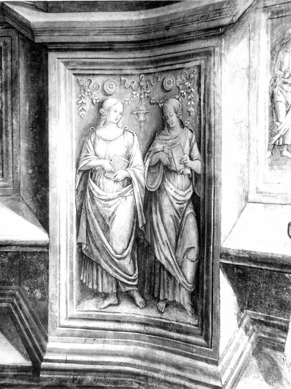 Sibille (decorazione pittorica, serie) di Bernardino di Betto detto Pinturicchio (scuola) (sec. XV)
