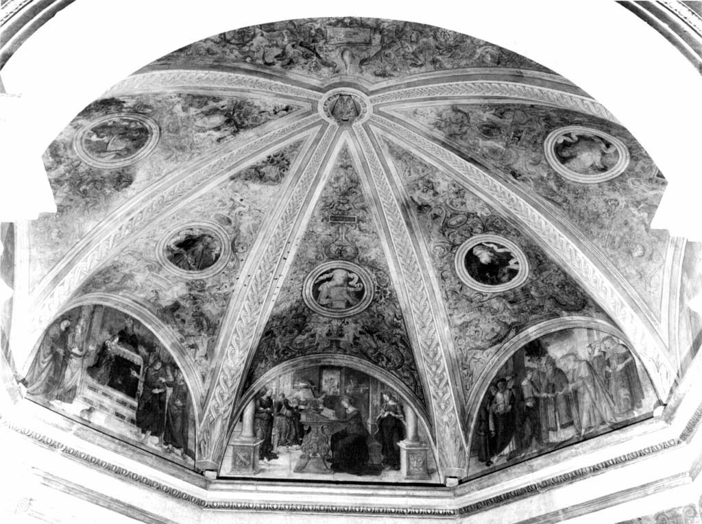 decorazione plastico-pittorica di Bernardino di Betto detto Pinturicchio (scuola) (sec. XV)