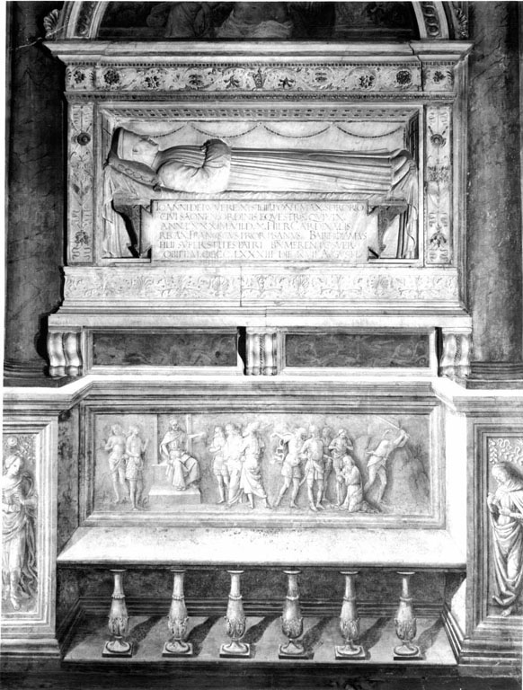 monumento funebre di Bregno Andrea (bottega) (sec. XV)