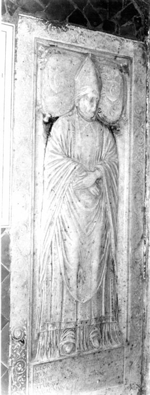 lapide tombale di Benci Piero di Jacopo detto Piero Pollaiolo (bottega) (sec. XV)