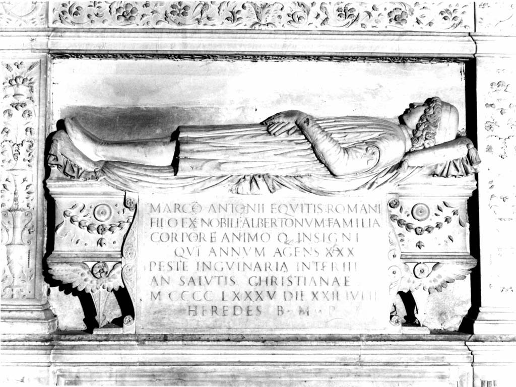 monumento funebre di Iacopo D'Andrea da Firenze (attribuito) (sec. XV)