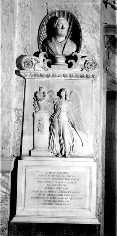 Ritratto di Carlo Balestra (scultura) - ambito romano (sec. XIX)