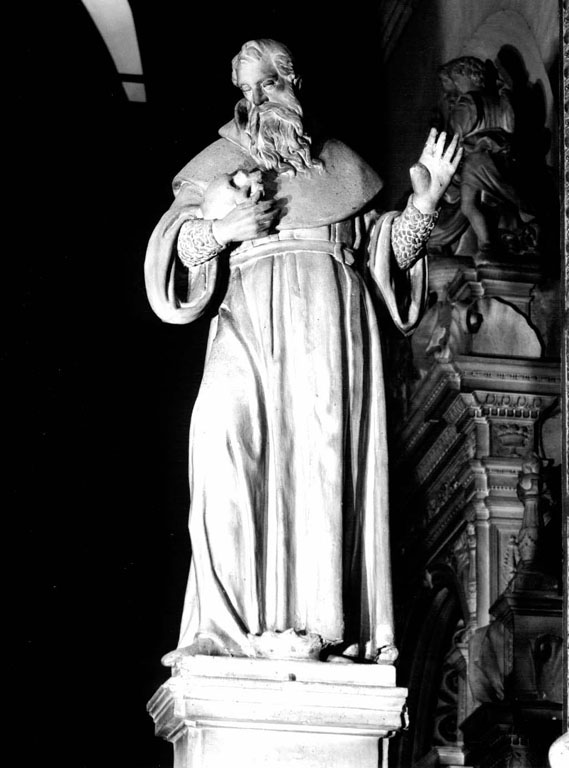 San Guglielmo d'Aquitania (statua) - ambito romano (sec. XVII)