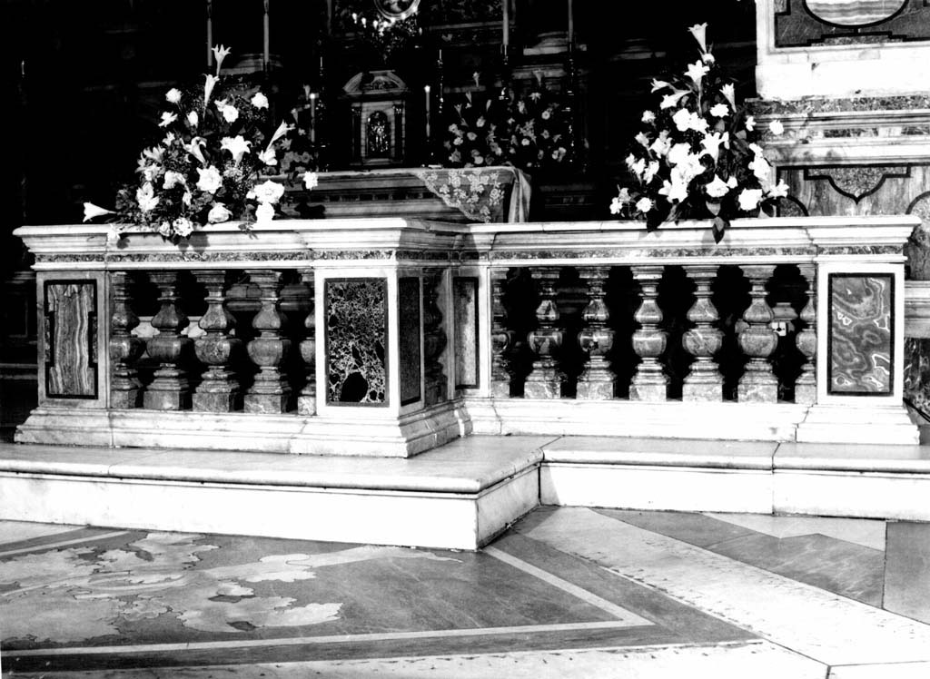 balaustrata - ambito romano (sec. XVII)