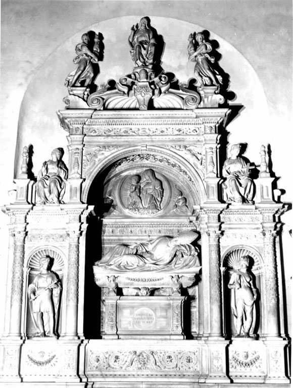 Ritratto di Girolamo Basso Della Rovere (scultura) di Contucci Andrea detto Andrea Sansovino (sec. XVI)